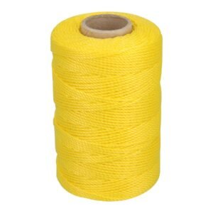 Carrete con 165 m de hilo para albañil amarillo Truper 14052