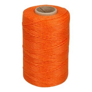 Carrete con 165 m de hilo para albañil naranja Truper 14061