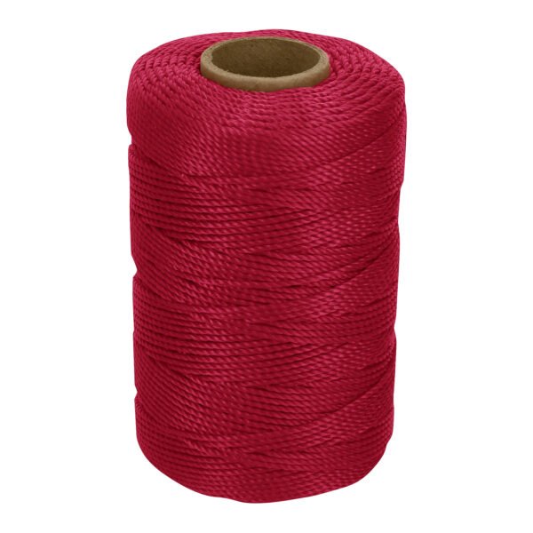 Carrete con 165 m de hilo para albañil rojo Truper 14054