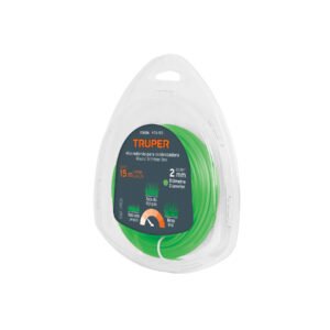 Hilo redondo para desbrozadora 2mm x 15m blíster TRUPER 17606