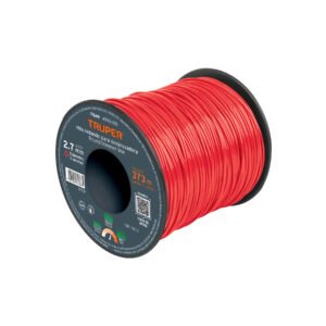 Hilo redondo para desbrozadora 2.7mm x 373m carrete TRUPER 17649