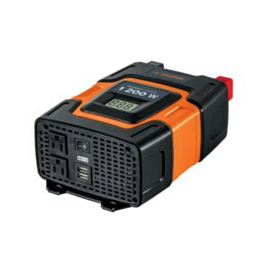Inversor de corriente de 1200 W con puertos USB Truper 10491
