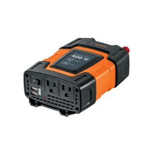 Inversor de corriente de 400 W con puertos USB Truper 10449