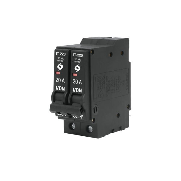 Interruptor de 2 polos 20A enchufable a granel VOLTECK 45877