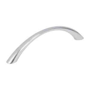 Jaladera de 96mm línea Arco níquel HERMEX 43824