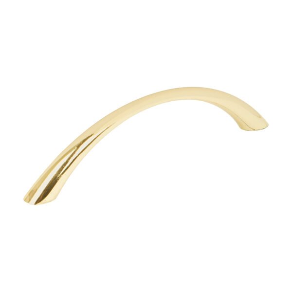 Jaladera de 96mm línea Arco latón brillante HERMEX 43826