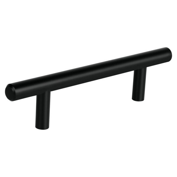 Jaladera de acero 96mm línea Cilindro negro HERMEX 49731