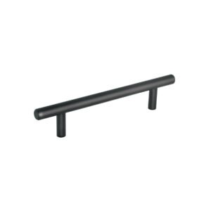 Jaladera de acero 128mm línea Cilindro negro HERMEX 49732