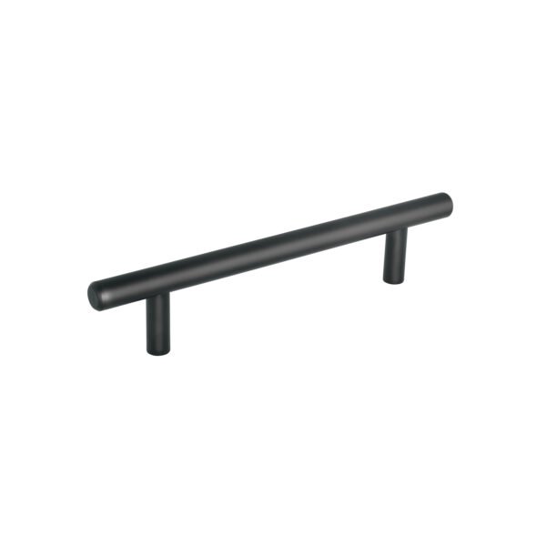 Jaladera de acero 128mm línea Cilindro negro HERMEX 49732