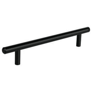 Jaladera de acero 160mm línea Cilindro negro HERMEX 49733
