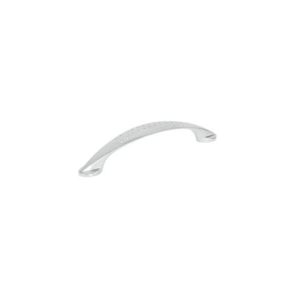 Jaladera de 128mm línea Elipse níquel HERMEX 43621