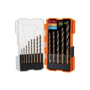 JBAV-13.jpg Juego de 13 brocas HSS para metal en estuche Truper Expert 11402
