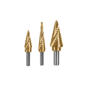Juego de 3 brocas escalonadas de titanio Truper Expert 101557