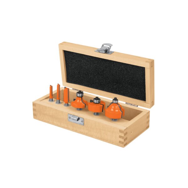 Juego de 6 brocas para router Truper 11359