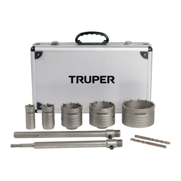 Juego de Brocasierras SDS de carburo para concreto Truper 103577