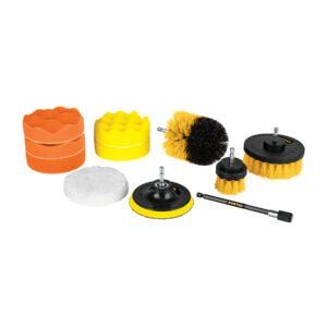 JCE-11P.jpg Juego 11 accesorios de limpieza y pulido p/taladro Pretul 27190