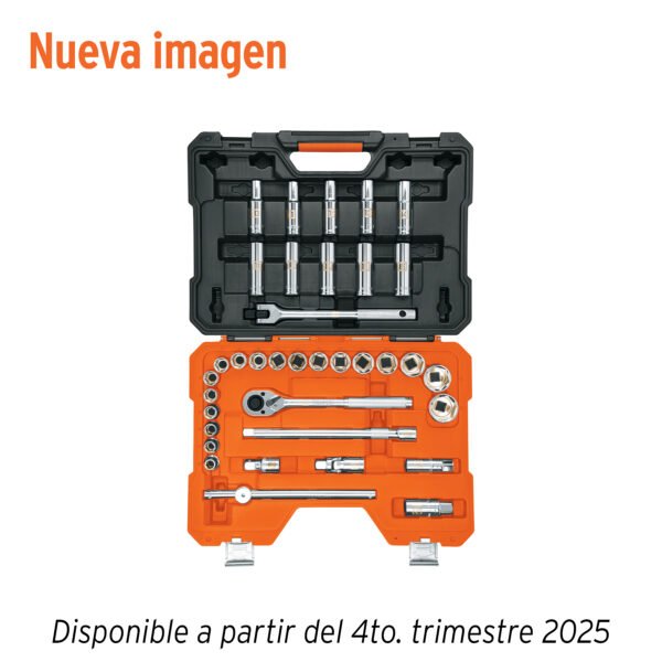 Juego de 36 herramientas cuadro 1/2 mm para mecánico 102249