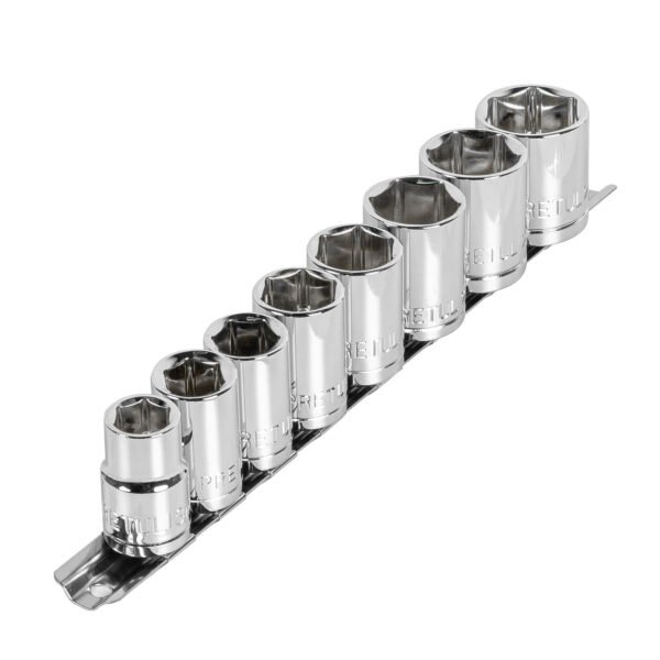 Juego de 8 dados cuadro 1/2 mm Pretul 21176
