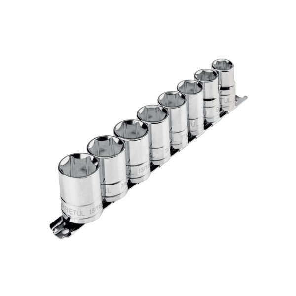Juego de 8 dados cuadro 1/2 std Pretul 21170