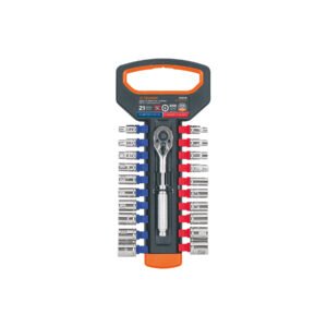 JD-1-4X21MP.jpg Juego de dados mm y std con matraca cuadro 1/4 Truper 103108