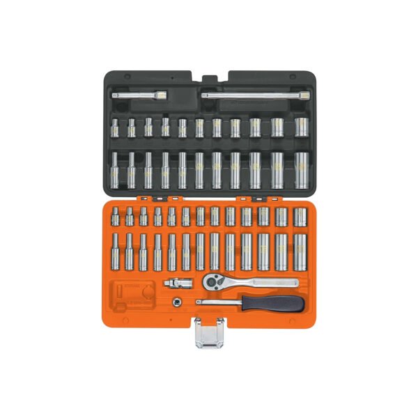 Juego de 54 herramientas cuadro 1/4 std y mm para mecánico 102388