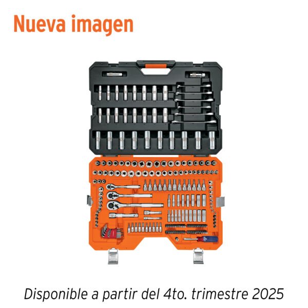 Juego 217 herramientas 1/4 3/8 y 1/2 std y mm p/mecánico 15691