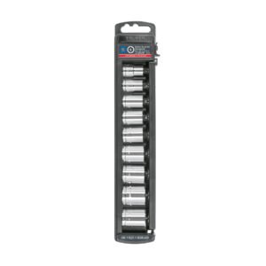 Juego de 9 dados cuadro 3/8 std Truper 13950