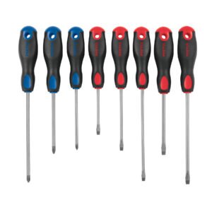 JD-8BP.jpg Juego de 8 desarmadores mango Comfort Grip Pretul 20219
