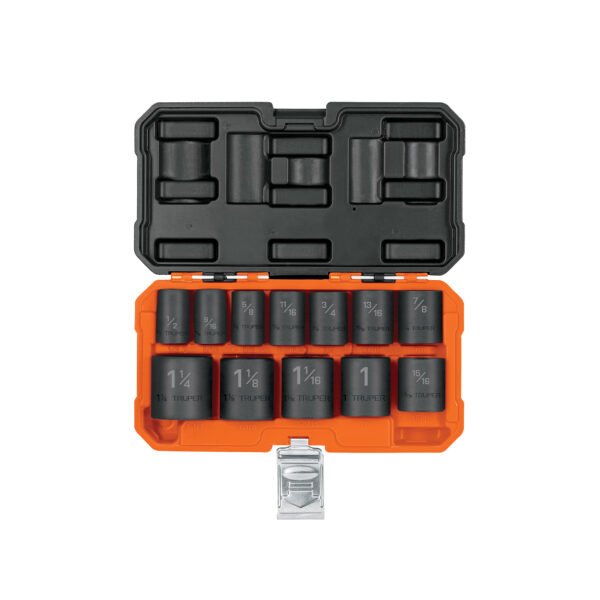 Juego de 12 dados cuadro 1/2 de impacto 6 puntas std 100943