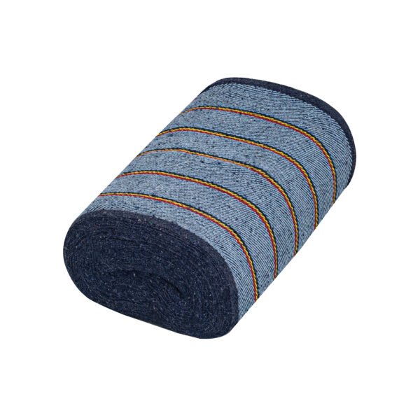 Rollo de 25 m de jerga sarga gruesa azul KLINTEK 57058