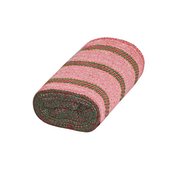 Rollo de 25 m de jerga sarga ligera roja KLINTEK 57100