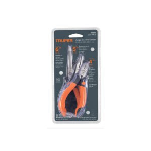 JGO-PM-3.jpg Juego de 3 mini pinzas mango Comfort Grip Truper 18215
