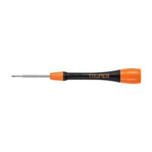 Desarmador de precisión de cruz PH0 mango ergonómico Truper 100670