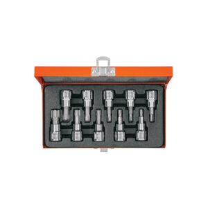 JPT-3-8X10.jpg Juego de 10 dados cuadro 3/8 punta torx estuche metálico 13976