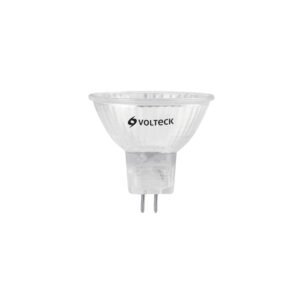 Lámpara de halógeno transp. 50 W tipo MR16 en caja Volteck 47254