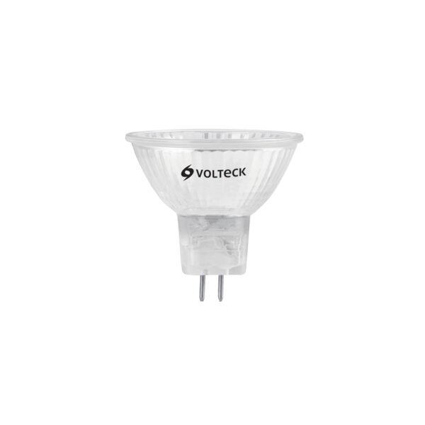 Lámpara de halógeno transp. 50 W tipo MR16 en caja Volteck 47254