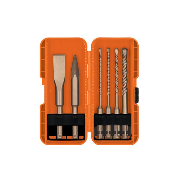 Juego de 6 brocas y cinceles SDS plus en estuche Truper 103033