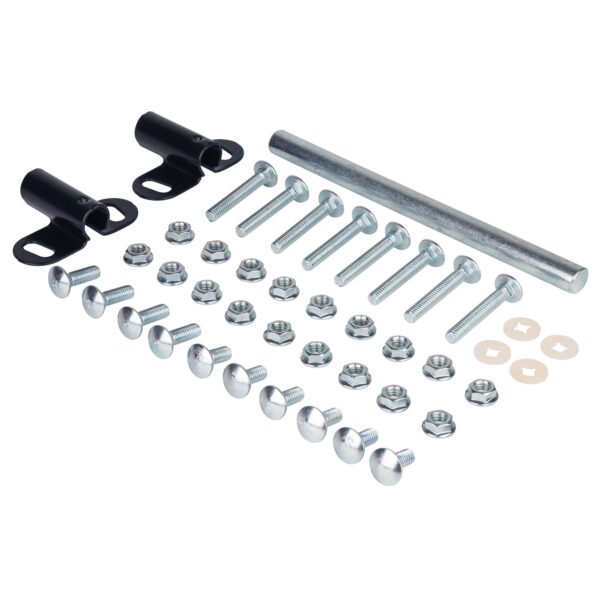 Juego tornilleria chumaceras y eje para carretillas Truper 100154