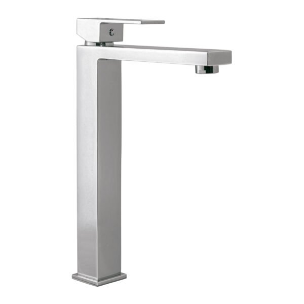 Monomando alto para lavabo cromo FOSET KUBO 44072
