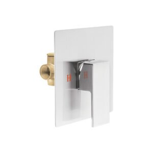 Monomando para regadera sin desviador satín FOSET KUBO 44266