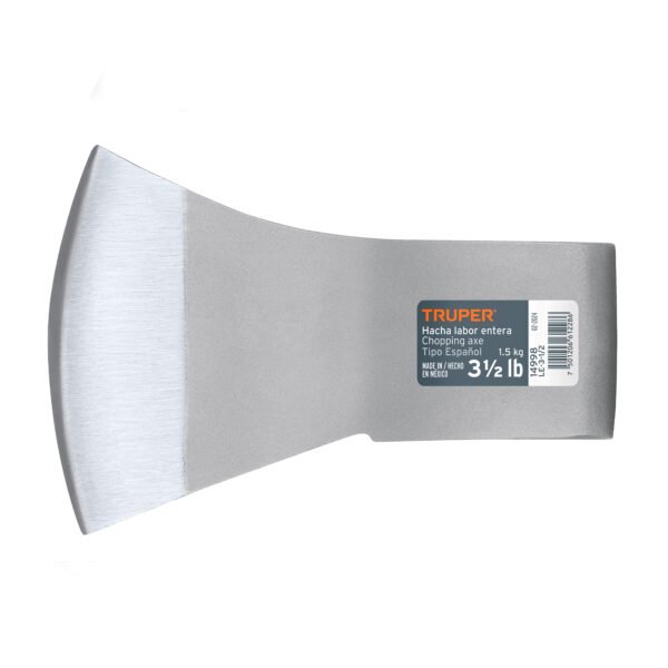 Hacha labor entera 3-1/2 lb sin mango TRUPER 14998