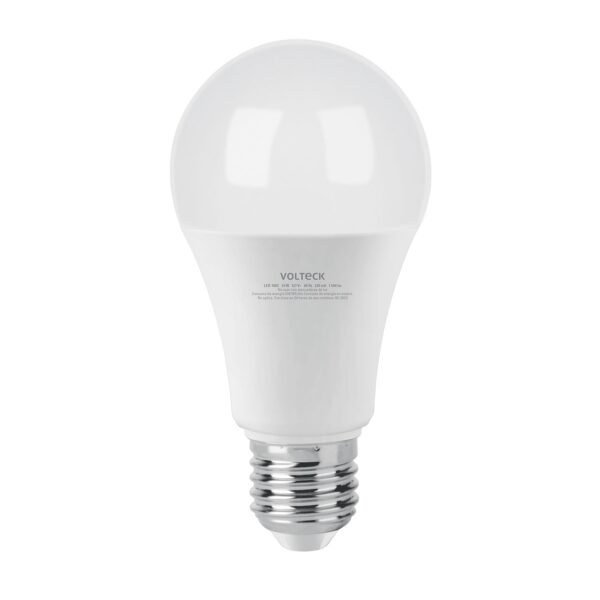 Lámpara LED A19 14 W (equiv. 100 W) luz cálida caja Volteck 46593