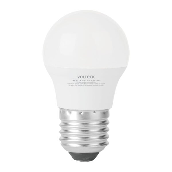 Lámpara LED A19 3 W (equiv. 25 W) luz cálida blíster Volteck 46276