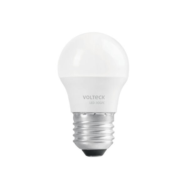Lámpara LED G45 3 W (equiv. 25 W) luz de día caja Volteck 47542