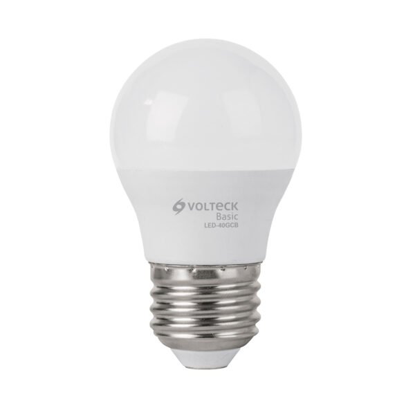 Lámpara LED G45 5 W (equiv. 40 W) luz cálida caja Basic 27163