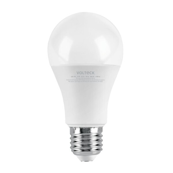 Lámpara LED A19 12 W (equiv. 75W) luz cálida blíster Volteck 46861