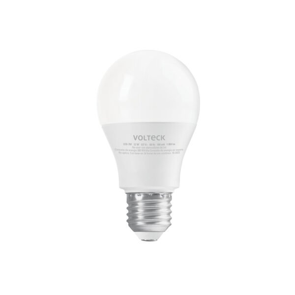 Lámpara LED A19 12 W (equiv. 75W) luz de día blíster Volteck 46860