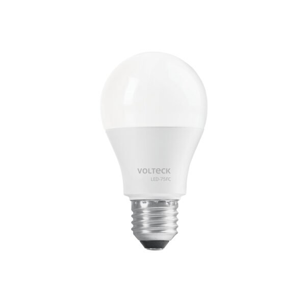 Lámpara LED A19 12 W (equiv. 75 W) luz de día caja Volteck 47548