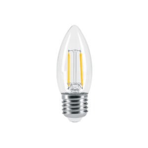 LED-V3FC.jpg Lámpara LED tipo vela 3 W con filamento luz cálida blíster 46212