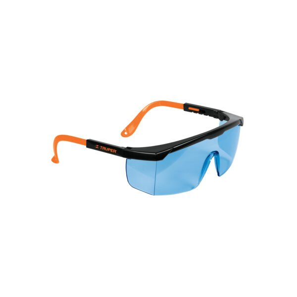 Lentes de seguridad ajustables azules Truper Classic 15136